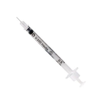 BD Micro-Fine+ Insulin Syringe 0.5ml 30g 8mm 