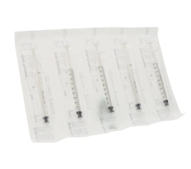 BD Luer Slip Plasti-pak Syringe 1ml 