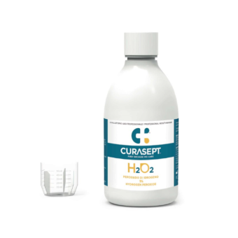 Curasept Hydrogen Peroxide Mouthwash H202 1% 12 x 300ml 