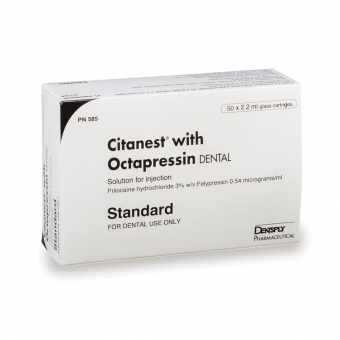 Citanest 3% With Octapressin 2.2ml Standard x50