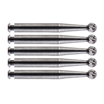 Steel Burs RA - Round x25 Size: 9 - ISO: 025 