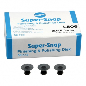 Super-Snap Discs Black (Coarse) Large L506