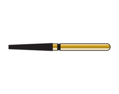 Diatech Gold Diamond Flat End Taper