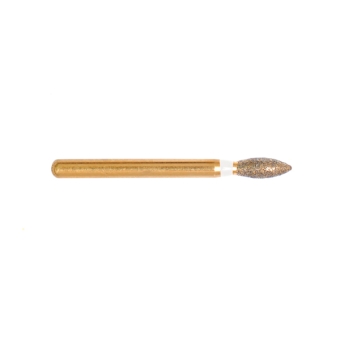 Gold Diamond Bur 257/020 Ultra Fine 