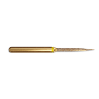 Gold Diamond Burs Tapered Point FG Fine G863-314-016-10-XF 