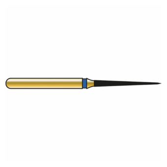 Diatech Gold Diamond Bur Flame / Needle R / E / T G858-314-012-8ML 