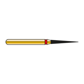 Diatech Gold Diamond Bur Flame / Needle G859-010-10F 