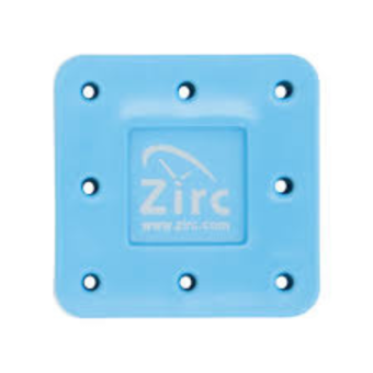 Square Magnetic Bur Stands 8 Hole Light Blue 