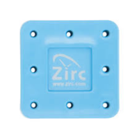 Square Magnetic Bur Stands 8 Hole Light Blue