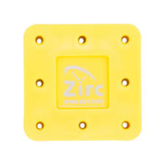 Square Magnetic Bur Stands 8 Hole Yellow 