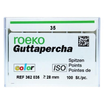 ROEKO Colour Gutta Percha Points - ISO 35 