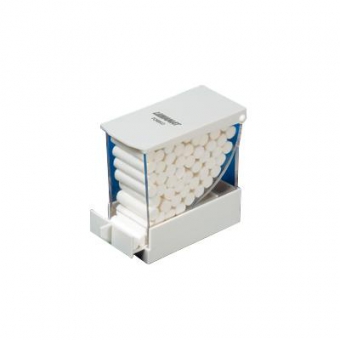Lunamat Cotton Roll Dispenser White