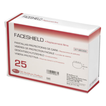 DEHP Face Shield Visors Shield Refills x25 