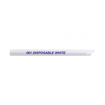 Aspirator Tubes / Oral Evacuators Slotted - White 