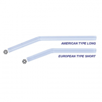 3 in 1 Clear Tips - Box 250 American Type Long 74.3mm