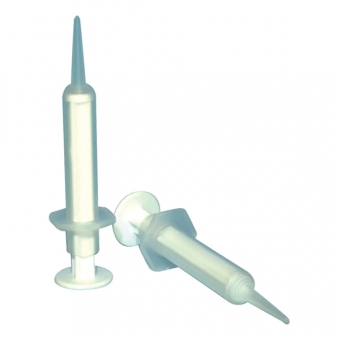 DEHP Disposable Impression Syringe Curved Tip