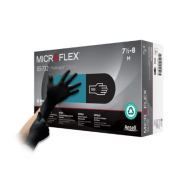 Microflex MidKnight Touch Nitrile Examination Gloves x100