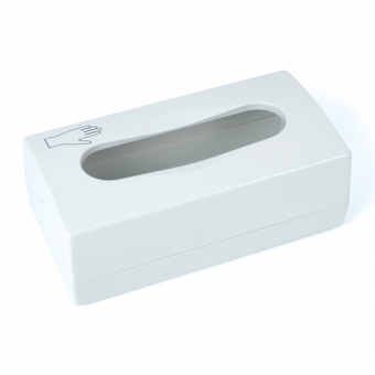 Glove Box Dispenser Plastic White