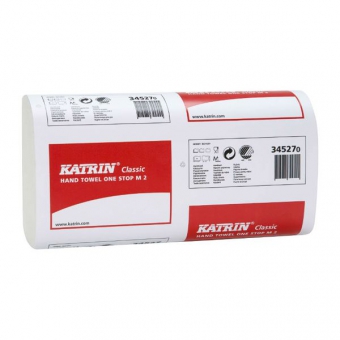 Katrin Classic One Stop M2 Hand Towels Interleaved 2 Ply White