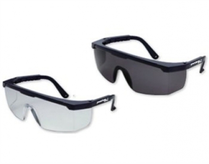 BeSure Protective Eyewear Tinted Lens - Black Frame