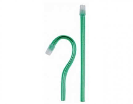 Saliva Ejectors Green with Clear Tip