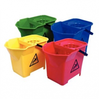 Mop Buckets - Colour Coded Yellow