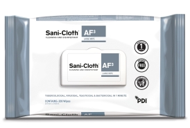 PDI Sani-Cloth Universal AF Wipes Flow