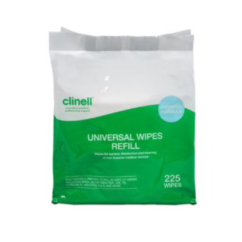 Clinell Universal Wipes Bucket Refill Pack For Bucket 225 