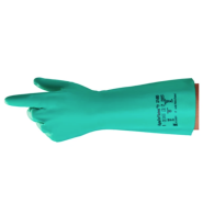 Alphcitex Green Nitrile Chemical Resistant Gloves