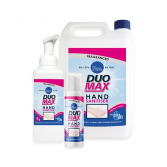 DuoMax Hand Sanitiser Foam 600ml Bottle - Alcohol Free
