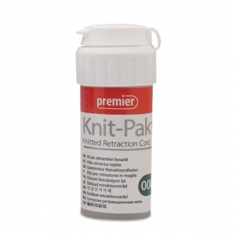 Premier Knit-Pak Retraction Cord Size 000 Green