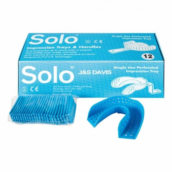Solo Impression Trays No.4 - Large Lower Edentulous