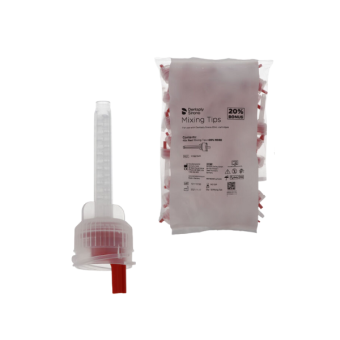 Aquasil Mixing Tips Red For 50ml XLV And LV 