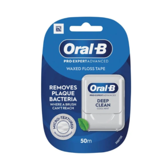 Oral-B Pro Expert Advanced Waxed Floss Tape 50m Deep Clean 