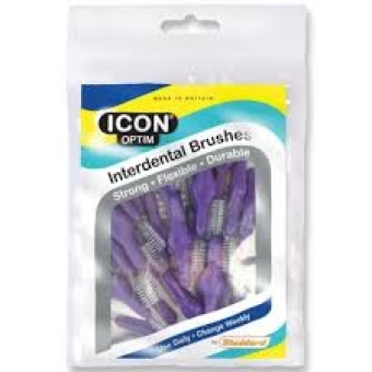 OPTIM Interdental Brush Bulk Packs Large Purple 