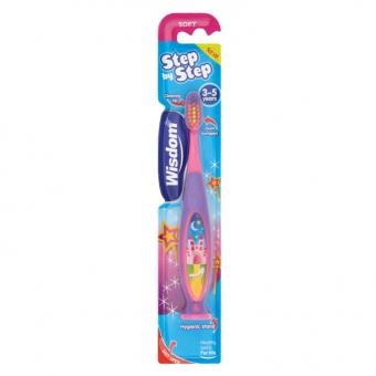 Wisdom Step by Step Toothbrushes 3-5 Years