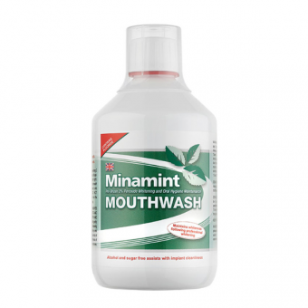 Panadent Minamint Whitening 2% Peroxide Mouthwash 500ml