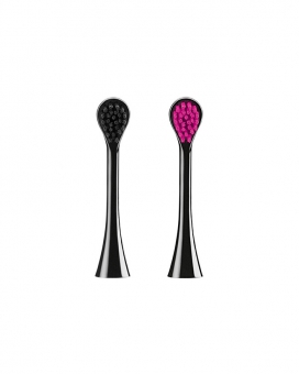 CURAPROX Black is White Toothbrush Heads Charcoal