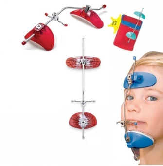 Comfi-Max Fully Adjustable Facemask Spider Red 