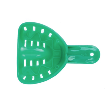 Orthodontic Impression Trays - Size 4 Upper Green Medium 