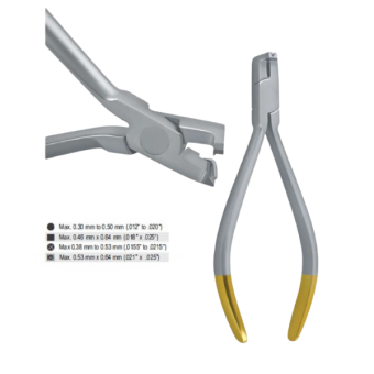 Distal End Cutter Mini Safety Hold, Long Set Handle 