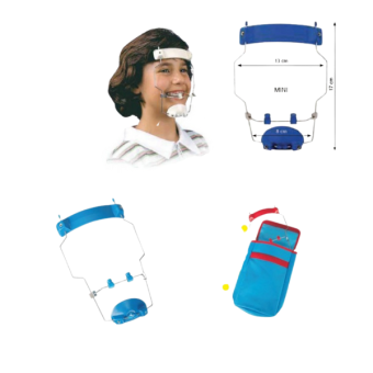 Comfi-Max Reverse Pull Facemask Mini Blue 