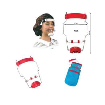 Comfi-Max Reverse Pull Facemask Maxi Red 