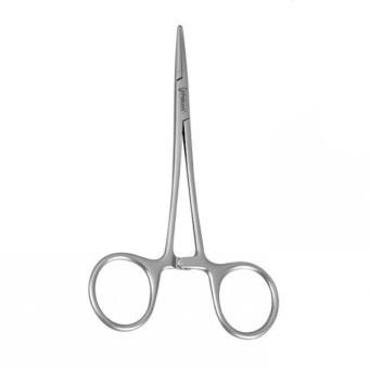 Elastic Ligature Placing Forceps Straight With Groove 