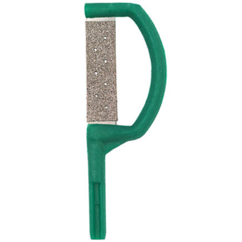 SpaceFile D/Sided Coarse Green 0.370mm Pk 8 