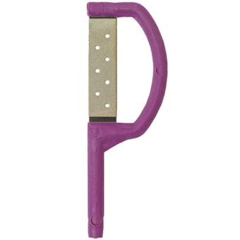 SpaceFile D/Sided Purple Finishing .110mm Pk 8 