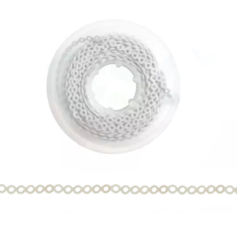 Elastic Power Chain Closed Clear 