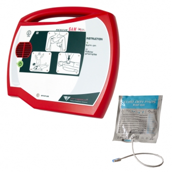 Rescue SAM Semi-Automatic Defibrillator AED Unit