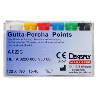 Gutta Percha Points - Standard ISO 15-40