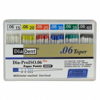Dia-Pro Iso Plus Paper Points .06 Taper Size 35